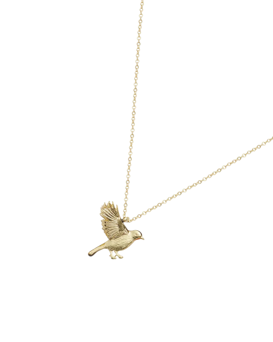Enamel Robin Necklace – Bild 6