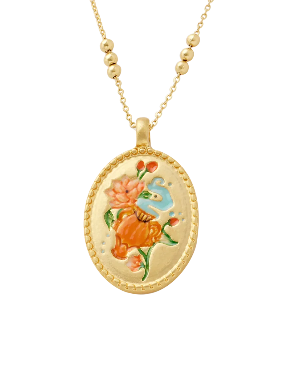 Aquarius Zodiac Necklace