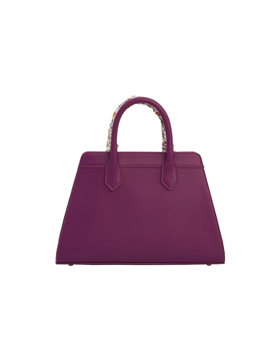 Floral Engravings Large Plum Tote – Bild 4