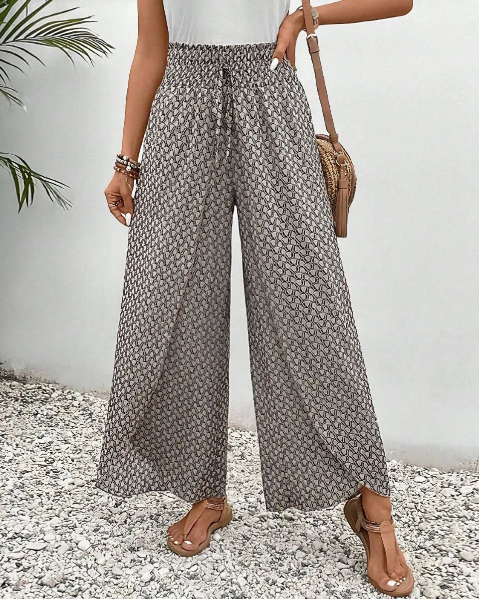 Bequeme Weite Damenhose für Stil und Komfort