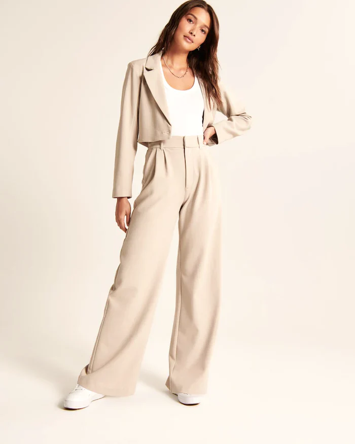 Bequeme Weite Hosen Damen Baumwolle – Bild 3