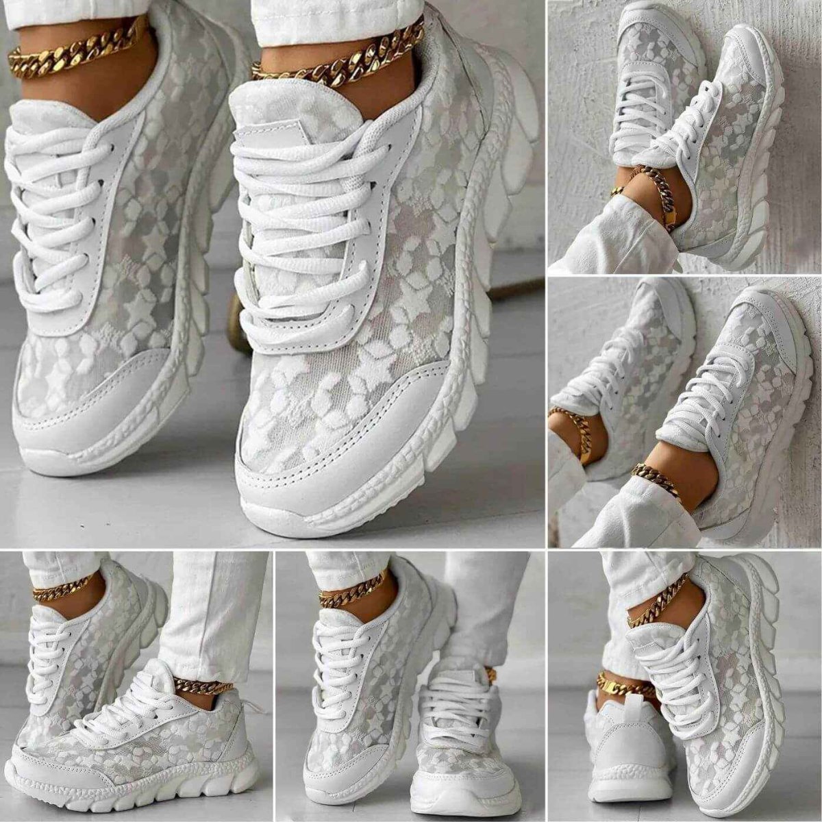 Atmungsaktive orthopädische Sneaker - Ganztägiger Komfort und Unterstützung für Reisen und ausgedehnte Stadtspaziergänge – Bild 8