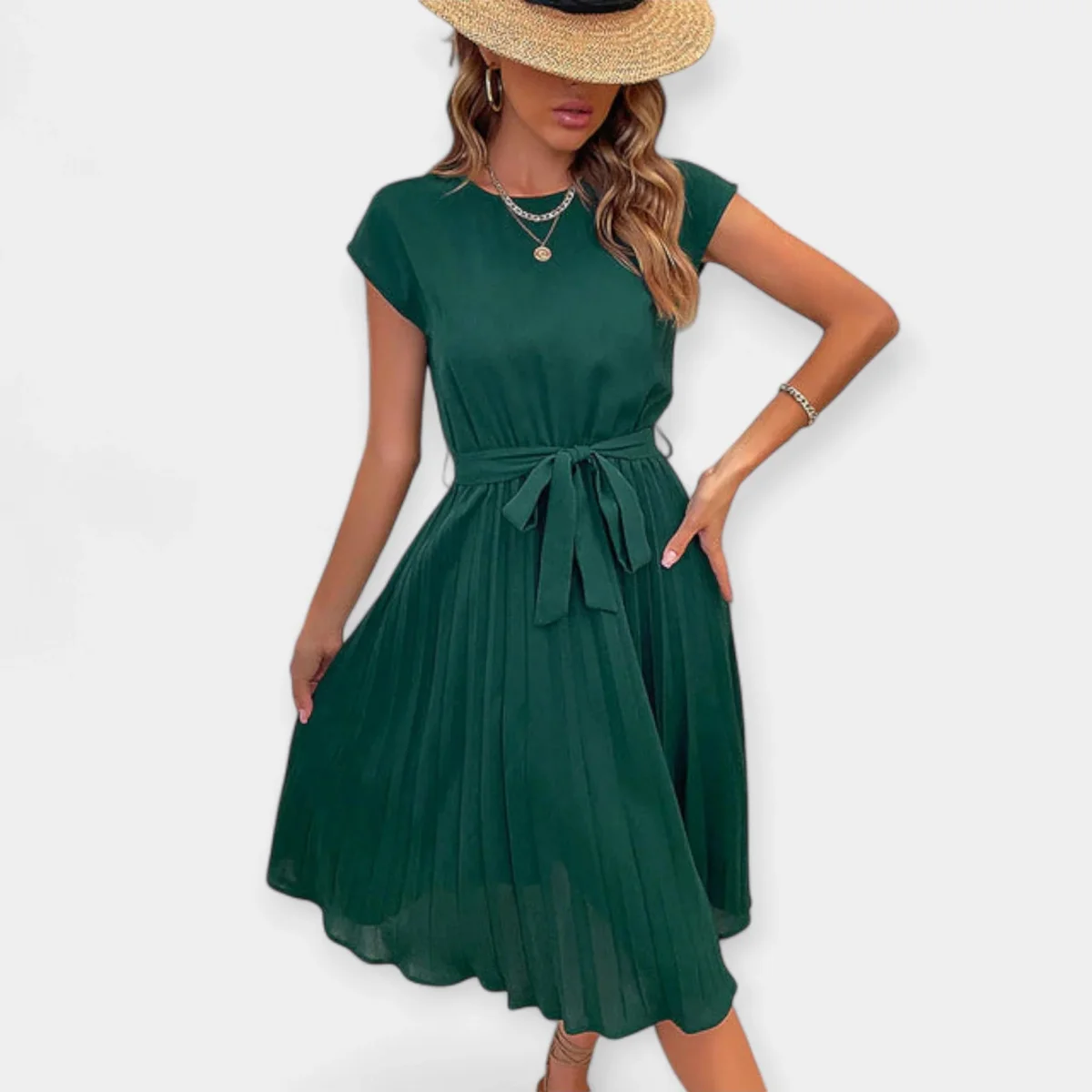 Leichtes Damenkleid für Sommerliche Anlässe – Bild 4
