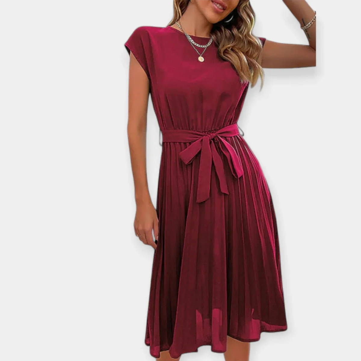 Leichtes Damenkleid für Sommerliche Anlässe – Bild 6