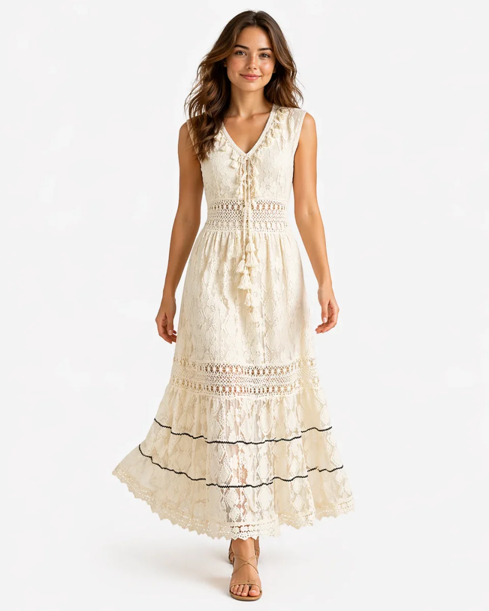Luftiges Damenkleid für Sommerliche Anlässe