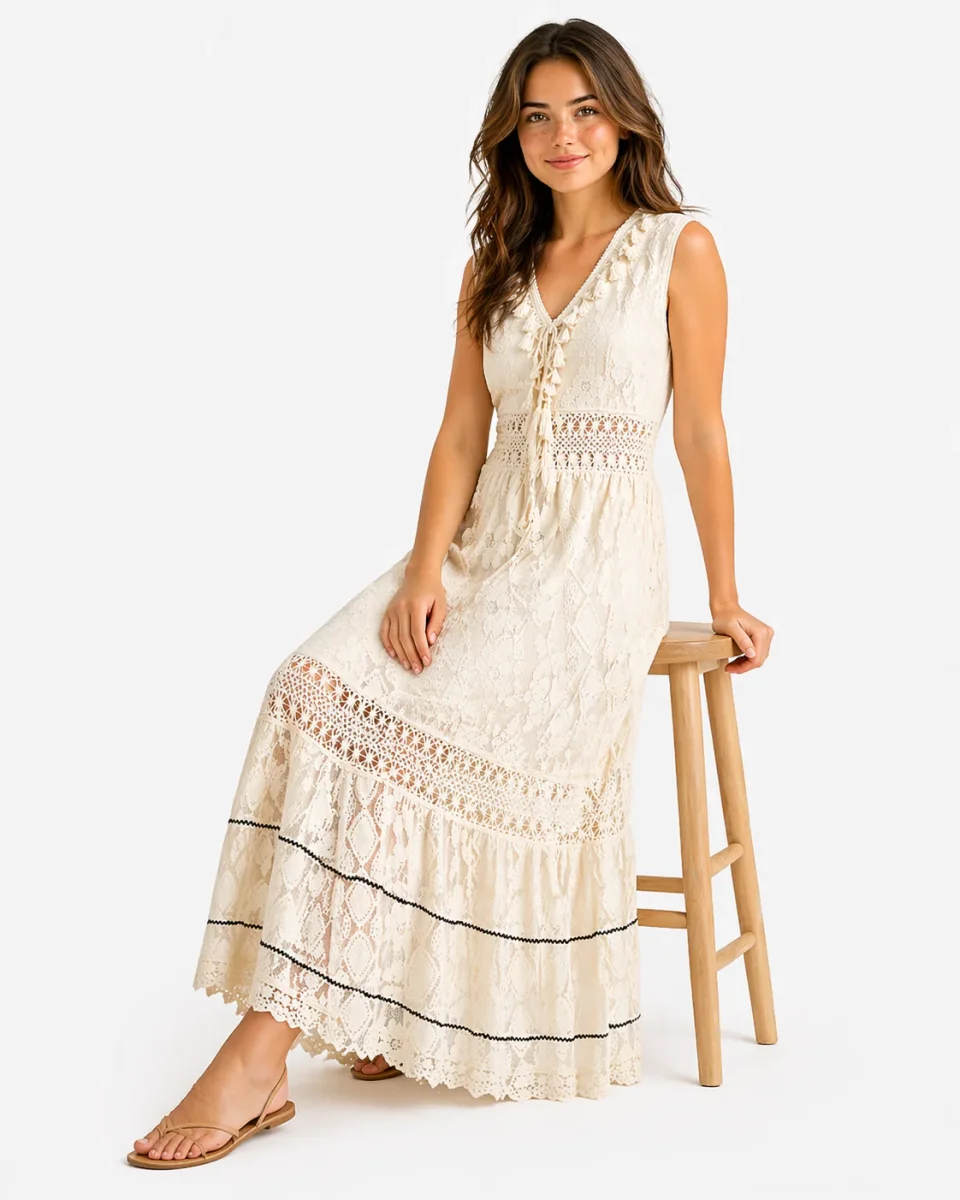 Luftiges Damenkleid für Sommerliche Anlässe – Bild 8
