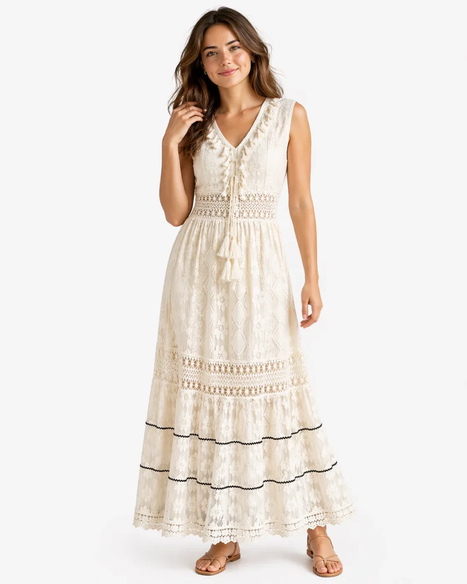 Luftiges Damenkleid für Sommerliche Anlässe – Bild 7