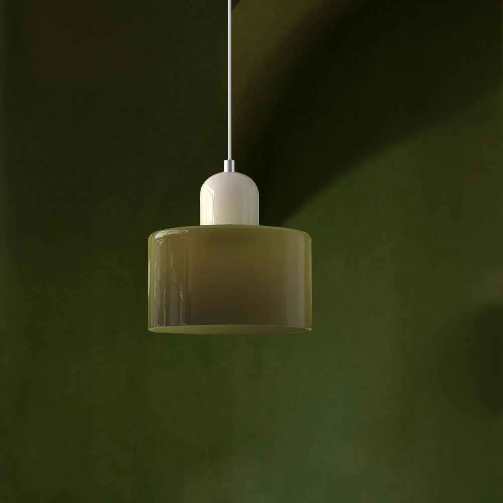 Moderne LED Glaspendel mit E27 Fassung – Bild 7