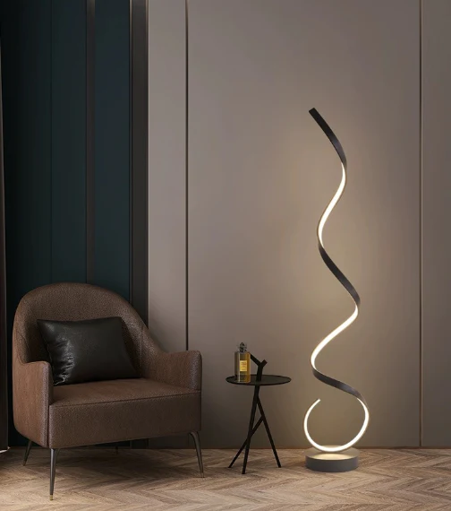 Moderne LED Stehlampe mit Dimmfunktion – Bild 4