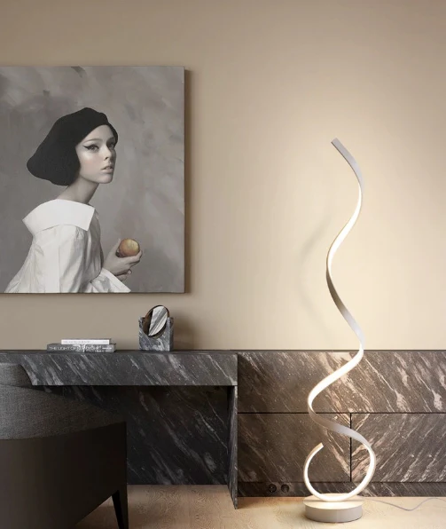 Moderne LED Stehlampe mit Dimmfunktion – Bild 6