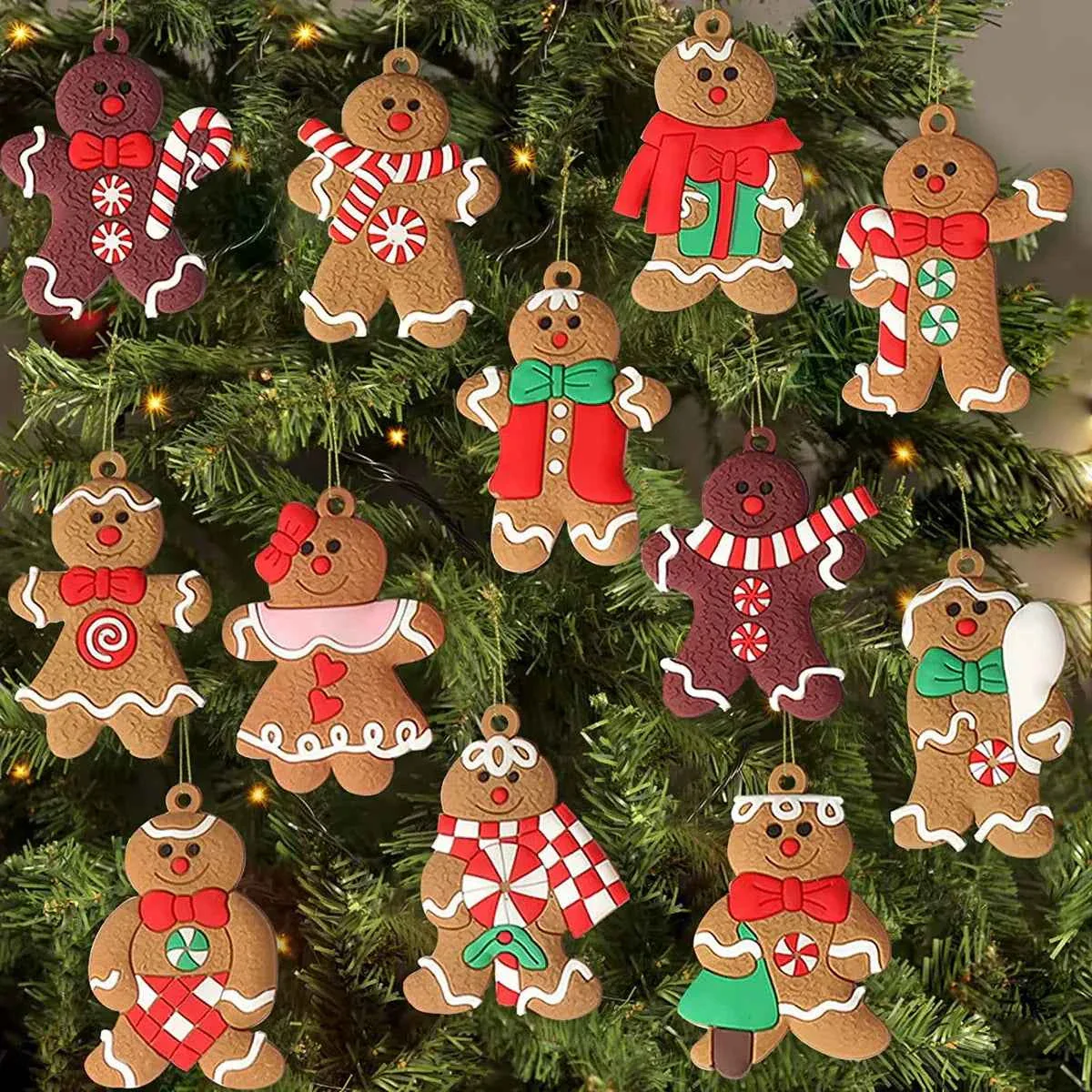 Leckere Honigkuchen Weihnachtsbaumschmuck für eine magische Weihnacht – Bild 2