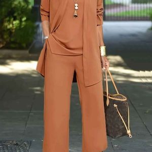 Bequeme Damen-Bermuda-Set Bethany - 3-teiliges Komfort-Outfit