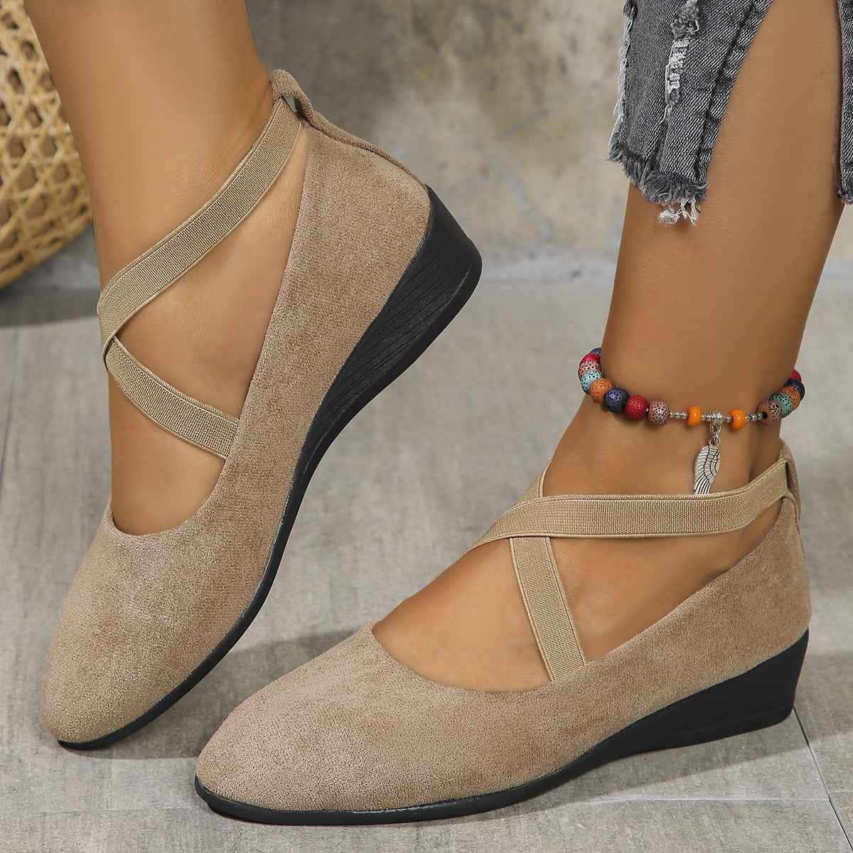 Ultrakomfortable leichte rutschfeste orthopädische Flachschuhe für ganztägige Unterstützung – Bild 5