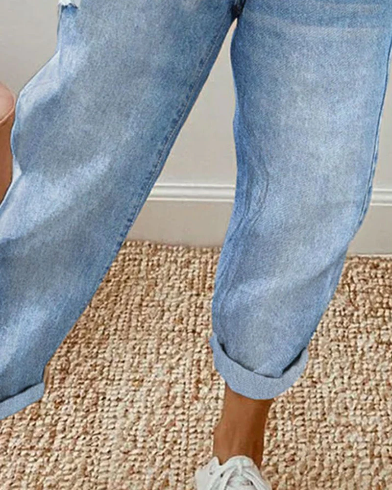 Trendige legere Jeans mit bequemen Taschen für jeden Tag – Bild 4