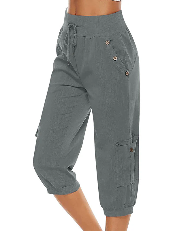 Ultimat Bequemer 3/4 Damenhose für Stil und Komfort